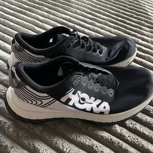 Hoka One One Carbon X Black Nimbus Cloud Running Shoes Women Size US 9.5